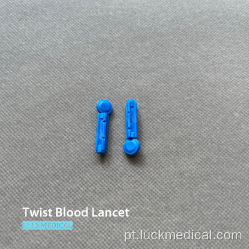 Uso descartável de coleta de sangue Lancet